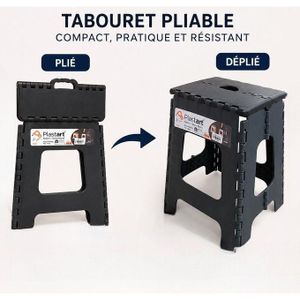 Tabouret Pliable Portable – Compact, Résistant et Facile à Transporter – 150 KG