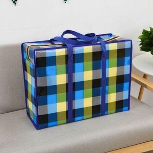 Grand Sac de Voyage en Plastique avec Fermetures Éclair et Poignées pratique Multi usage