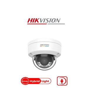 Hikvision Caméra IP Dôme 6MP Smart Hybrid Light avec Audio