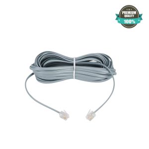 Cordon téléphonique câble téléphonique RJ11 2 pin pour téléphone fixe, modem 1.9 M