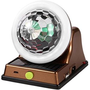 Lumière Disco Solaire RGB – Lampe Extérieure Colorée pour Ambiance Festive
