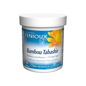 TOTAL Bambou Tabashir - Complement alimentaire 200 Gelules