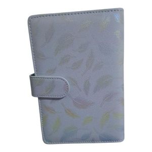 A6 Classeur de Budget en cuir, 6 enveloppes d'argent, pour femmes, rechargeable.