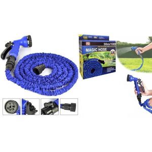 Tuyau d'Arrosage Extensible 30M - Magic Hose Ultra Résistant avec Pistolet Multi-Jets