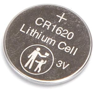 CR1620 Lot de 5 Piles Bouton  (couleur et design aléatoire)