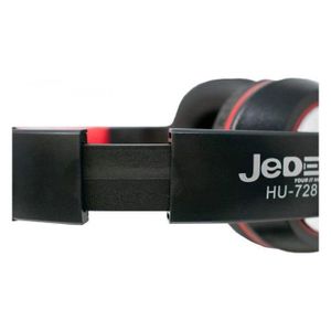 Jedel Casque Micro USB HU-728 – Casque Stéréo avec Microphone Ajustable pour PC, Musique et Gaming