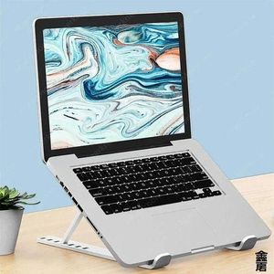 General Support pliable pour ordinateur Portable Mac et PC, en Aluminium, Support Antidérapant