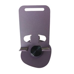 Support de téléphone pliable en alliage d'aluminium, extensible et réglable à 360° pour bureau.