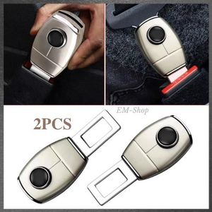 2PCS Boucle Universelle pour Ceinture de Sécurité Automobile – Qualité Premium