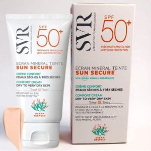 SVR Sun Secure Spf50+ Minéral Teinté Crème Peaux Sèches À Très Sèches 