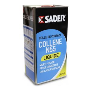 Sader Colle de Contact - Adhésion Puissante - Multi-Usage - Bidon 5L