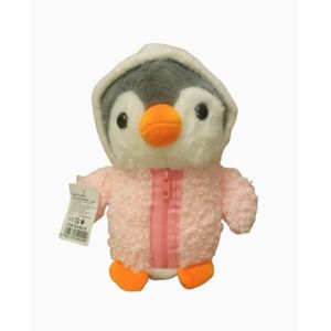 Nounours, Pingouin rose en Peluche Doux 25 cm // Jouet de bébés // Cadeau d'anniversaire