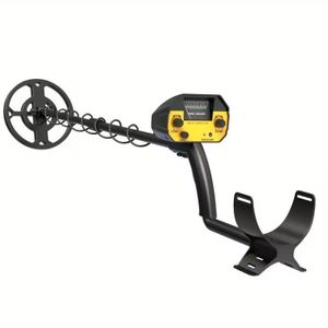 Md4080 جهاز كشف المعادن الاحترافي للبالغين عالي الدقة مع ملف بحث مضاد للماء شاشة مؤشر قابلة للتعديل وضع التمييز والبحث الشامل كاشف الكنوز والمجوهرات تحت الأرض عصا قابلة للتعديل للكشف عن الذهب والعملات أداة استكشاف دقيقة وحساسة متطورة