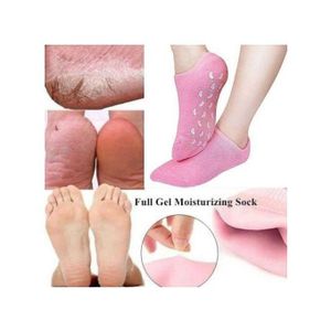 Chaussettes Hydratantes, Lissantes au gel spa, Réparation de la Peau Craquelée