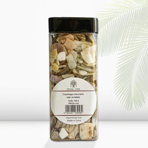 COQUILLAGES DÉCORATIFS BROYÉS 700 G 2-4CM-PRCSS-116