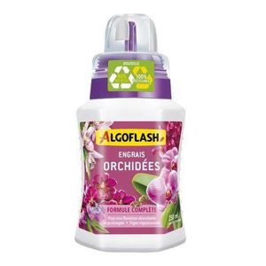 Algoflash  Engrais liquide spécial Orchidées 250ml