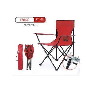 fauteuil de plage pliable portable avec accoudoir pour camping, pêche, croquis, pique-nique