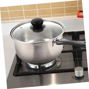 Casserole en Acier Inoxydable avec Manche : Idéale pour les Liquides.