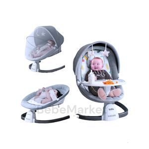 Chaise à bascule de Luxe - Transat électrique pour bébé - Chaise bébé -  Balançoire