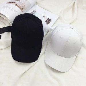 2 Casquettes Noir et blanc Unisexe
