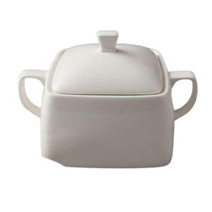 Sucrier en Céramique avec Couvercle Hermétique – Pot de Conservation Élégant avec Poignées