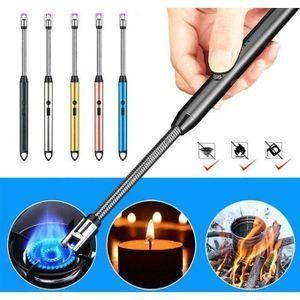 Allumeur Électrique Sans Flamme – USB, Antivent, Pour Gazinière et Bougies