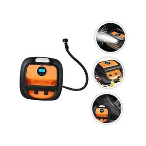 Mini Gonfleur Électrique Portable pour Voiture & Moto – Pompe à Air 12V Haute Pression avec Éclairage LED