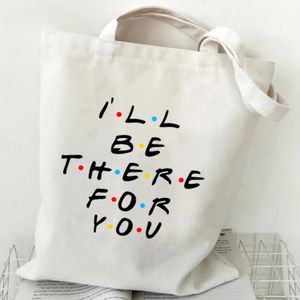 Tote Bag-Sac à main en toile, sac à bandoulière friends, series, TV, netflix