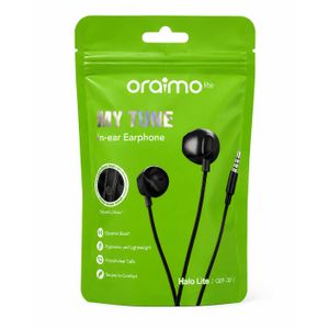 Oraimo Écouteurs Filaire Lite Halo Lite OEP-30 – Son Clair & Microphone Intégré
