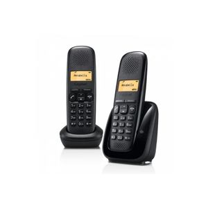 Gigaset C575 Téléphone sans fil DUO NOIR PRIX MAROC