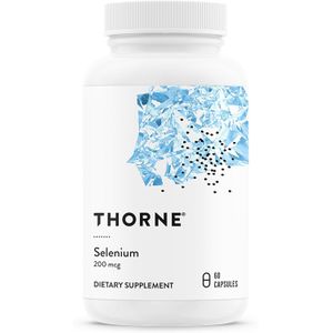 Thorne Research  Selenium Sélénométhionine, 60 gélules.