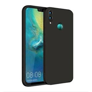 Case Coque Souple Liquid Silicone pour Huawei y9 2019 noir– Protection élégante et maniabilité