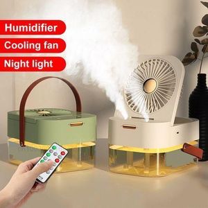 Humidificateur Ventilateur et Pulvérisation Portable Refroidisseur d'Air USB