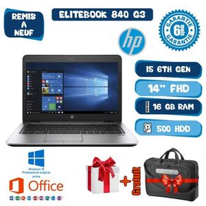 Pc Portable 2 en 1 HP EliteBook X360 - i5 8ème génération - RAM 16 Go —  Multitech Maroc