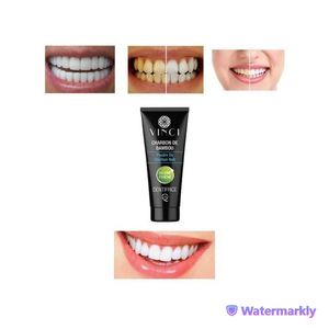 Vinci Dentifrice charbon de bambou poudre de carbon noir - 75 ml