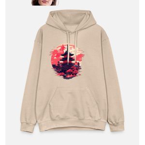 Enchanté dans le noir: Japan City Sweat à capuche Hoodies