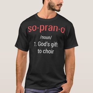 Soprano Definition Choir Singers Gifts T-Shirt