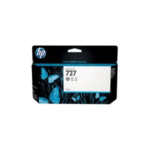 Hp 727 gris cartouche d'encre 130 ml  d'origine (b3p24a)