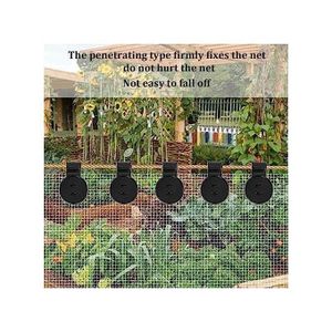 5 Clips de Fixation Robustes pour Filets et Toiles d'Ombrage