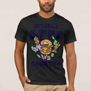 Hamburger Gangsta Fast Food Burger Fan Foody t-shirt