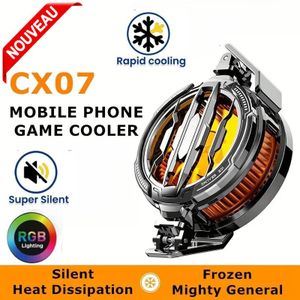 Ventilateur de Refroidissement Magnétique MEMO, éclairage RVB 7 couleurs, 5 V 3A 15 W 