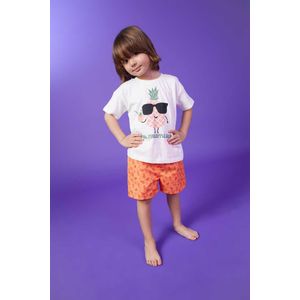 Defacto Bébé Garçon Régulière Short De Bain Tissé - Z4975A2 - Orange