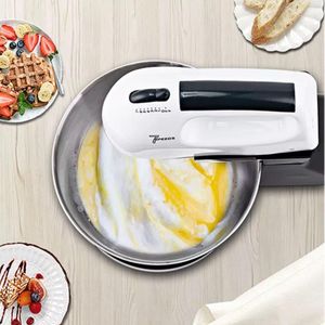 Batteur Électrique 7 Vitesses avec Bol Inox, Mixer de Cuisine avec 2 Fouets et 2 Crochets à Pâte, Robot Pâtisserie Multifonction