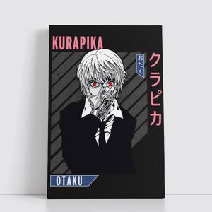 Asian Planet Tableau decoratif sur Toile 25x40 cm pour Anime attack on titan - Naruto - death note - Jujutsu Kaisen  1