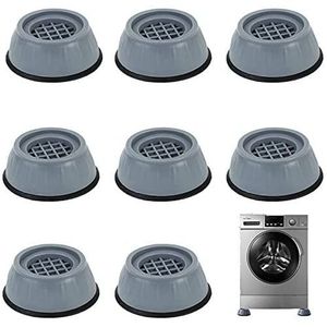 CXtech Lot de 4 Patin Machine à Laver Anti vibration Coussinets de Pieds,  Tampons à Pied, Pied Machine a Laver Anti Bruit Lave Linge Antidérapants et