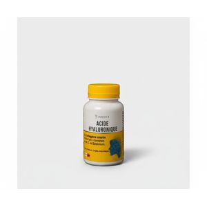 Acide Hyaluronique, Collagène Marin, Vitamine A, C & Sélénium - 60 Gélules   Peau, Articulations, Immunité