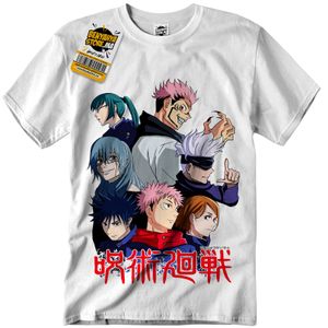 BENYAHYA STORE قميص أوطاكو تيشرت مانكا أنيمي ياباني ملابس رجال نساء لباس أوتاكو أولاد بنات تيشورت - Manga T-shirt Jujutsu Kaisen Teshirt Otaku Teeshort Cosplay Tshirt Anime