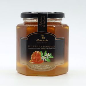 Maurusia Miel de Fleur d'Oranger - Certifié 100% Pur - ONSSA - 450g