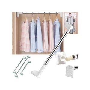 Barre télescopique pratique pour usages domestiques