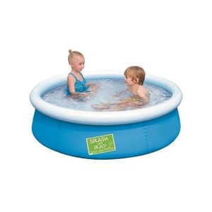 Bestway Piscine gonflable pour enfant Pataugeoire ronde diamètre 1,52 m hauteur 38 cm